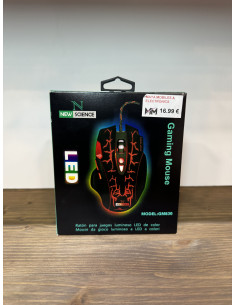 RATON GAMING LED NEW SCIENCE GM830