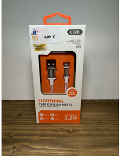 CABLE LIGHTNING IDUSD 3A 1.2M C82B